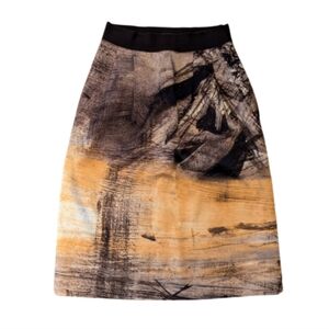 Alberta Ferretti 100% Silk Skirt